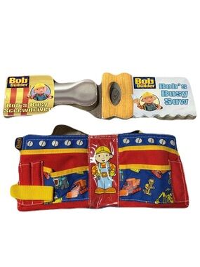 Bob The Builder Y2K Tool Belt and Book Set 2002/2003